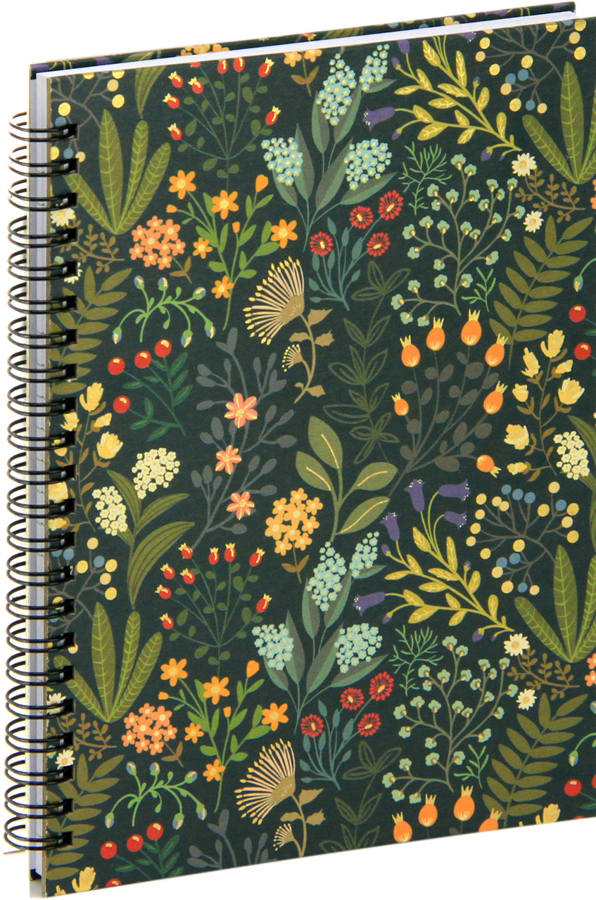 Zvezek spirala A4 črte trde platnice, 100 listov, 2899.01 Zelen